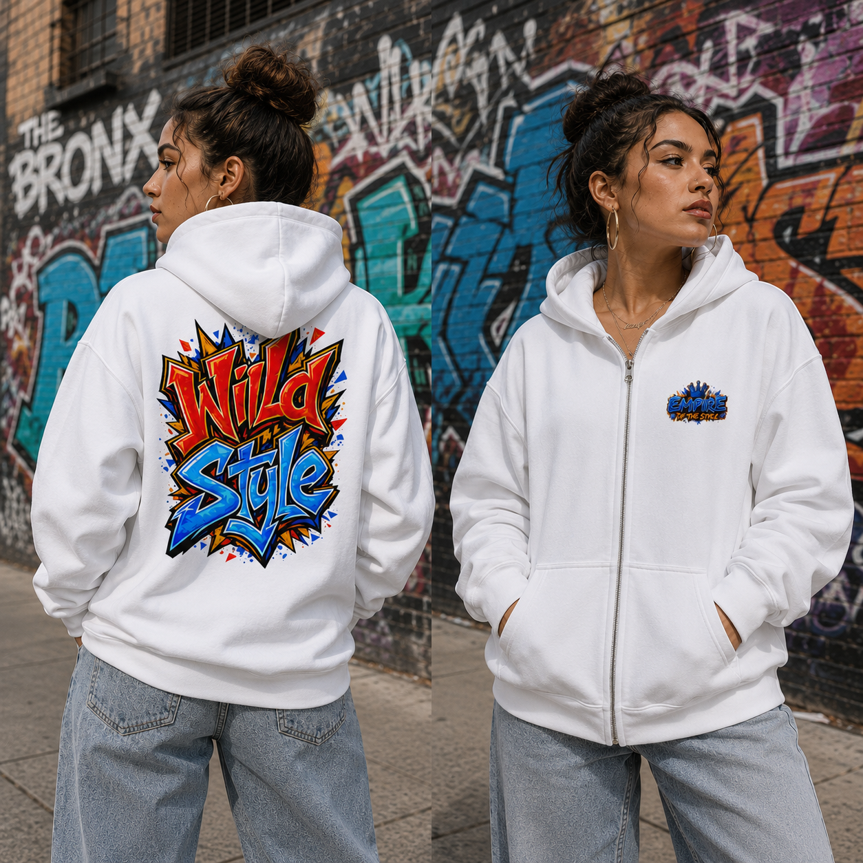 Zip Hoodie Wild Style